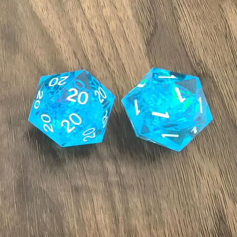 Roll of Fate D20 Dice Set – All Natural 20 or All Natural 1 – Designed for D&D Players Seeking Epic Victories or Failures in Saudi Arabia