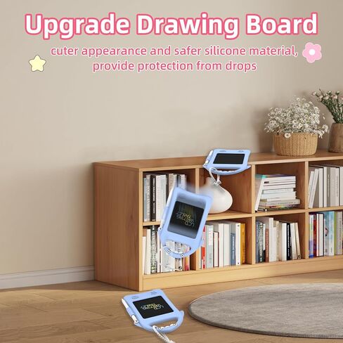 كمبيوتر لوحي صغير للكتابة LCD، ألعاب لوحة خربش صغيرة هدايا للأولاد والبنات بعمر 3 سنوات فما فوق، لوحة رسم لطيفة للأطفال، هدايا للأطفال الصغار في عيد ميلاد التعلم التعليمي (ديناصور) in Saudi Arabia