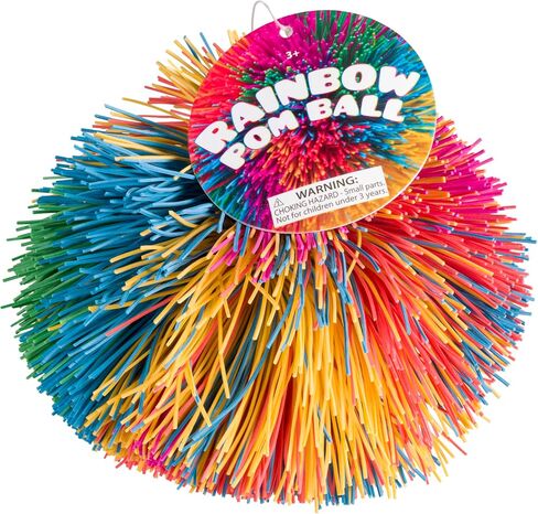 Toysmith Activity Pack Bundle – Light Up Happy Ball, Atom Ball, Crinkle N Connect, Rainbow Pom Ball, and Sealife Water Snake – Sensory and Interactive Play for Kids- Gift for Kids Ages 3+ in Kuwait