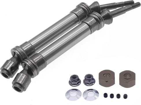 2 قطعة Cvd لأجزاء Ecx المشاجرة Ecx Torment Parts Ecx Amp Mt ترقيات عمود محرك Cvd ترقيات Ecx 2wd أجزاء القفز (التيتانيوم) in Kuwait