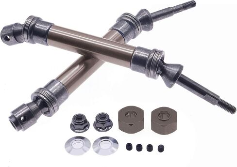 2 قطعة Cvd لأجزاء Ecx المشاجرة Ecx Torment Parts Ecx Amp Mt ترقيات عمود محرك Cvd ترقيات Ecx 2wd أجزاء القفز (التيتانيوم) in Kuwait