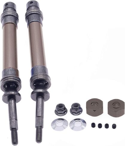 2 قطعة Cvd لأجزاء Ecx المشاجرة Ecx Torment Parts Ecx Amp Mt ترقيات عمود محرك Cvd ترقيات Ecx 2wd أجزاء القفز (التيتانيوم) in Kuwait