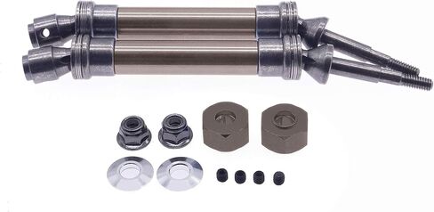 2 قطعة Cvd لأجزاء Ecx المشاجرة Ecx Torment Parts Ecx Amp Mt ترقيات عمود محرك Cvd ترقيات Ecx 2wd أجزاء القفز (التيتانيوم) in Kuwait