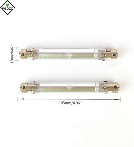 Redcat Gen7 TRX4 Driveshafts 106-138MM Aluminum Center Drive Shaft 13819 for TRX4 RedCat Gen7 Upgrade Parts 1/10 RC Crawler in Kuwait
