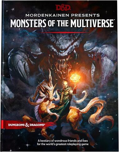 Dungeons & Dragons Mordenkainen Presents: Monsters of The Multiverse Book in Saudi Arabia