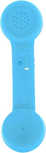 Telephone Handset, Retro Radiation Proof Rechargeable Phone Handset Receiver with Comfortable Call for Nostalgic People (Sky Blue) in Saudi Arabia