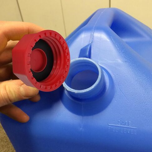 Gas Can Caps Replacement - Can Cover More Old Coarse Thread Gas Can Cap,Coarse Thread Cap to Prevent Fuel Leakage (5 Pcs Yellow) in Saudi Arabia