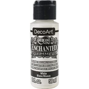 Deco Art ENCHANTED SHIMMR 2OZ WHITE, us:one size