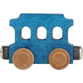 Maple Landmark NameTrains Trolley - Made in USA (Blue)