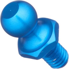 Tamiya 53642 Aluminum Ball Connector, 5mm, Blue