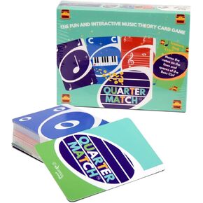 The Fun and Interactive Music Theory Card Game for Kids, Teens, and Adults -142 Cards - Gift for Any Musician -Piano, Voice, Guitar, Violin, Percussion, and More