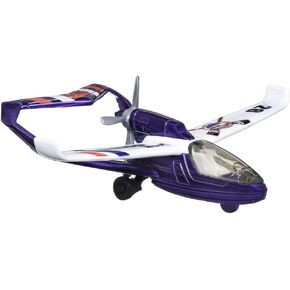 Matchbox Collectible Die-Cast Metal Sky Busters MBX Sea Arrow Airplane - HLJ04 ~ Purple and White MBX Resorts Airplane ~ Includes Playmat