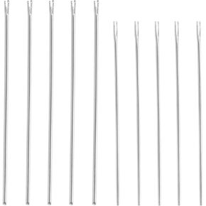 OHPHCALL 10pcs Doll Hair Rooting Rerooting Tool, Doll Knitting Needles, Rerooting Tool for Doll Hair Needles Reroot Rehair Doll Making Kit Wig Supplies Rooting Needle Doll Tool Accessories