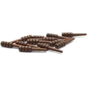 Wood Cribbage Pegs, Pack of 12 Walnut Colored Pegs for New Set or Replacement Pieces by Woodpeckers