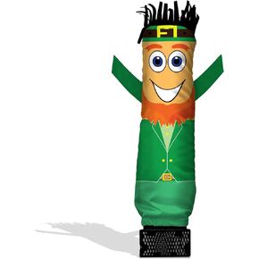 LookOurWay Air Dancers Mini Inflatable Tube Man Set - 29" Wacky Waving Inflatable Tube Guy with Blower for Desktop Advertising - Christmas Snowman