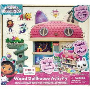 Tara Toys Gabby's Dollhouse Wood Activity Set