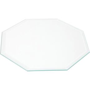 Plymor Octagon 3mm Beveled Clear Glass, 6 inch x 6 inch