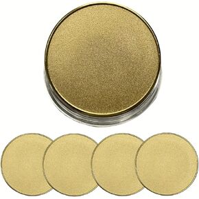 4 Pcs Laser Engraving Blank Challenge Coins DIY Craft Design Customized Blank Coins Metal Stamped Jewelry Production Commemorative Coin Series.