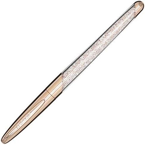 Swarovski Authentic Crystalline Nova Rollerball Pen - Clear Rose Gold in Saudi Arabia