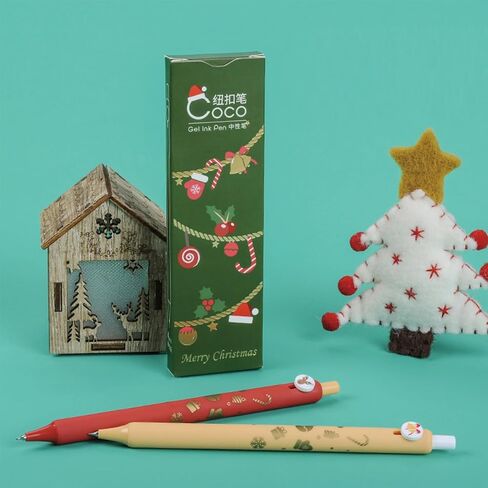 4 Pcs Gel Ink Pens Coffee Retractable Pens Cute Coffee Pen 0.5mm Ballpoint Pen Office School Supplies for Women Girls Boy Men (Coffee) in Saudi Arabia
