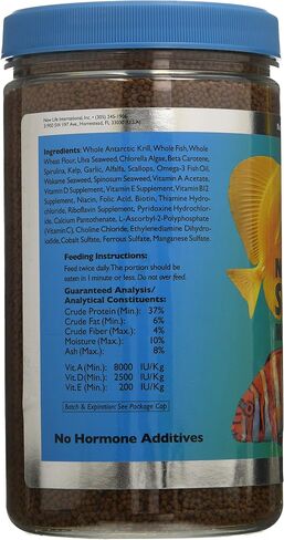 New Life Spectrum Marine Fish Formula 1mm Sinking Pet Food, 250gm in Kuwait