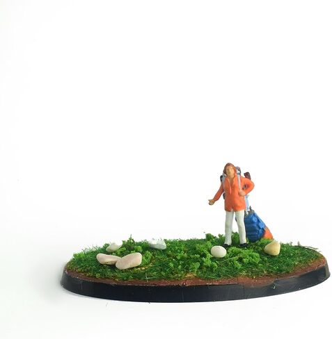 50 قطعة من قواعد النماذج البلاستيكية المستديرة للألعاب المنمنمة أو ألعاب الطاولة (40 مم/1.57 بوصة) in Kuwait