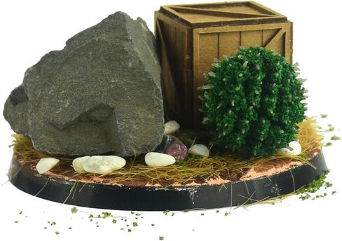 50 قطعة من قواعد النماذج البلاستيكية المستديرة للألعاب المنمنمة أو ألعاب الطاولة (40 مم/1.57 بوصة) in Kuwait