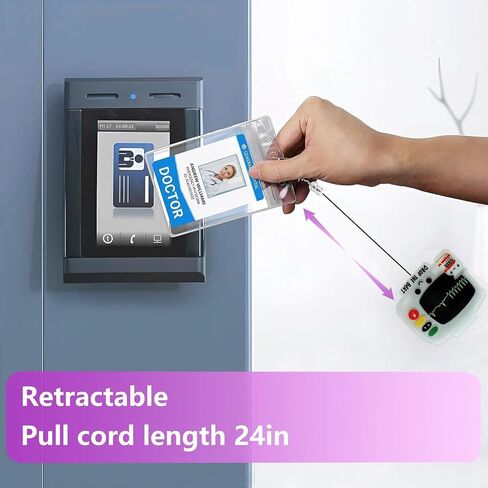 Funny Drop the Beat Adenosine Badge Reel Retractable for ER Nurse, Cardiology Doctor & Medical Worker | Cardiac Monitor EKG Nurse ID Badge Holder with Alligator Clip & 24" Durable Nylon Cord | Acrylic in Saudi Arabia