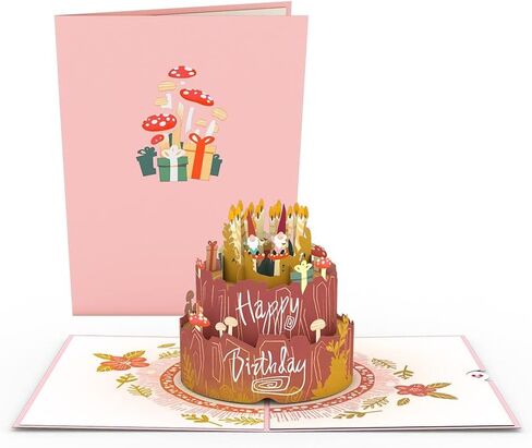 Lovepop Happy Birthday Pop-Up Card for Her and Him - 3D Happy Birthday Greeting Cards for Boys, Girls, Men, Women - Plane Awesome Day - 5" x 7" Airplane Card - Blank Note Card & Envelope Included in Saudi Arabia