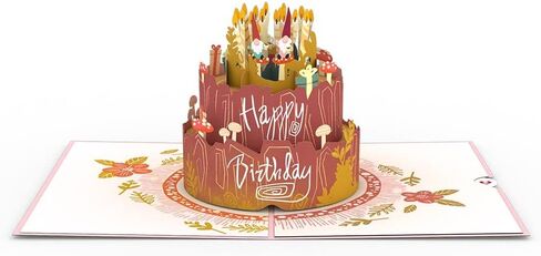 Lovepop Happy Birthday Pop-Up Card for Her and Him - 3D Happy Birthday Greeting Cards for Boys, Girls, Men, Women - Plane Awesome Day - 5" x 7" Airplane Card - Blank Note Card & Envelope Included in Saudi Arabia