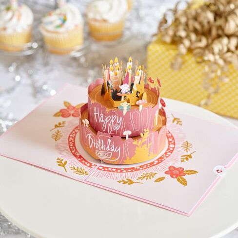Lovepop Happy Birthday Pop-Up Card for Her and Him - 3D Happy Birthday Greeting Cards for Boys, Girls, Men, Women - Plane Awesome Day - 5" x 7" Airplane Card - Blank Note Card & Envelope Included in Saudi Arabia