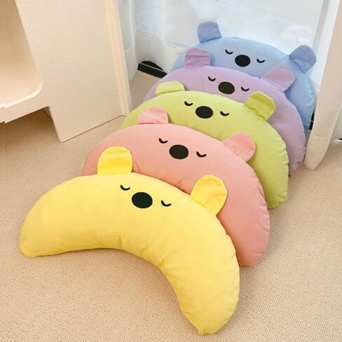 SHENGOCASE وسادة كبيرة لتهدئة الحيوانات الأليفة مقاس 14 بوصة × 6.3 بوصة لاسترخاء رقبة رأس الكلب المتوسطة، وسادة على شكل حرف U للقطط الكبيرة وحصيرة السرير والجرو الداخلي (وردي) in Kuwait