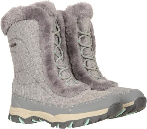 Mountain Warehouse Ohio Womens Snow Boots - Snow Proof Ladies Shoes in Kuwait