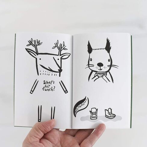 Wee Gallery, 32 Ways to Dress Up Woodland Animals - Creative Coloring Book for Kids, Toddler, Preschool Children, Arts and Craft Activity for Travel, Homeschool Play, Motor Skills, with Tear Out Pages in Saudi Arabia
