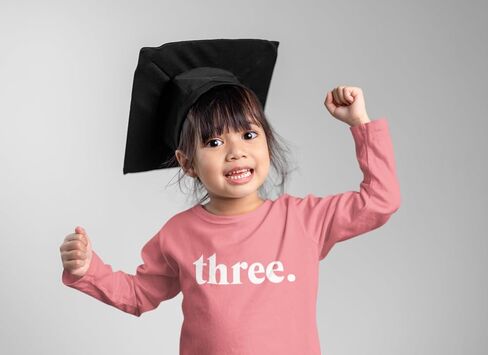 3rd Birthday Girl Outfit 3 Year Old Girls Shirt Three Shirts 3t Toddler Third in Saudi Arabia