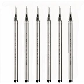 Pilot FriXion Ball Refill Ver. 2, Premium FriXion Gel Ink Refills with Zone Technology, Fine Point 0.5mm, Black Ink, Pack of 6 (LFBKRF50EF-2B 2-Pack x 3)