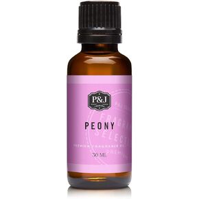 زيت عطري للتجارة P&J | زيت الفاوانيا 30 مل - روائح الشموع لصنع الشموع، الروائح المنعشة، لوازم صنع الصابون، روائح زيت الناشر
