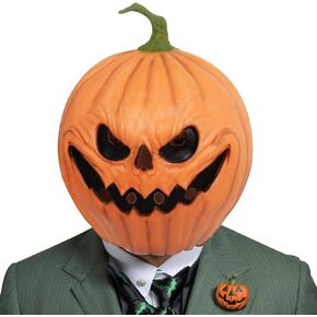 HugOutdoor Halloween Scary Pumpkin Mask Masquerade Cosplay Costume Accessories Latex Pumpkin Head Mask for Party