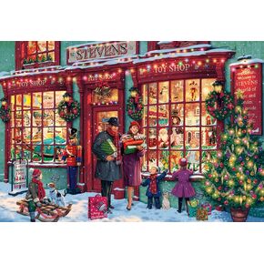 Buffalo Games - Steve Read - Christmas Toyshop - 2000 Piece Jigsaw Puzzle for Adults Challenging Puzzle Perfect for Game Nights - Finished Puzzle Size is 38.50 x 26.50