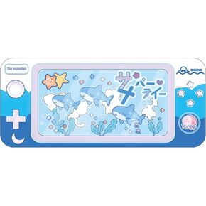 GeekShare Cute Shark Party Mouse Pad - Large Non-Slip Rubber Base Desk Mat for Keyboard and Mouse, Perfect for Gaming, Writing, or Home Office Work