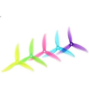MCK 5.1" 3-Blade Propeller (Set of 4) - 5mm - Purple
