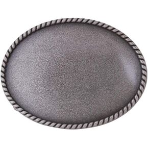 Tandy Leather Oval Rope Edge Belt Buckle Blank 1764-00