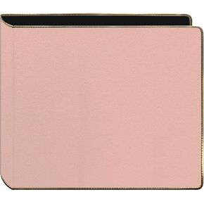 Pioneer Photo Albums 12"x12" Gold Piped Edge Sewn 3-Ring Binder Scrapbook, Blush Pink