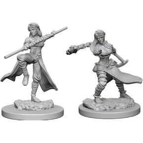 NECA D&D Nolzurs Marvelous Unpainted Miniatures: Wave 2 Pcs : Human Female Monk