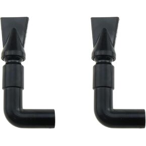 2PCS Aquarium Nozzles 22mm OD Outlet Return Pipe Plumbing Fittings Plastic Pump Nozzle for Fish Tank and Aquariums