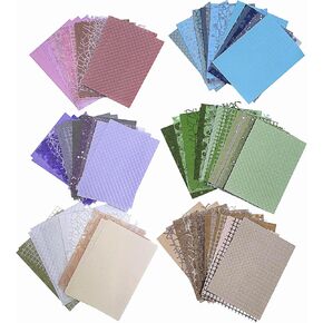 Huralona 6 Pack Scrapbooking Paper Pads Journaling Paper Supplies Decorative Origami Scrapbook Paper Pack Patterned Cardstock (360 Sheets)
