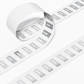 10 PCS NFC Tags Sticker Original NTAG213 Chip NFC Stickers Adhesive Labels Clear RFID Tags Rewritable 144 Bytes Memory Work with All NFC-Enabled Smartphones and Devices