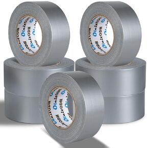 22 Pack Silver Duct Tape Bulk, 2 inch X 660 Yards Duct Tape Heavy Duty,Strong No Residue All-Weather Duct Tape, Tear by Hand, Multi-Use for Indoor & Outdoor Repairs, Industrial, Professional Use