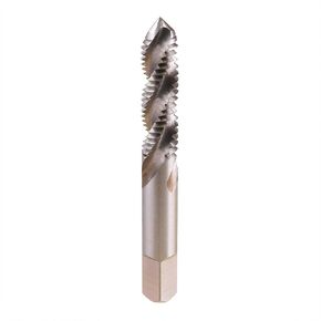 MaxTool 1/2-13 Spiral Flute Taps HSS M2 Thread Taps 13 TPI FULLY GROUND RIGHT HAND; SFF02W02R32