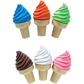 ICE Cream Shoppe Scented Eraser with Sharpener 6X pcs